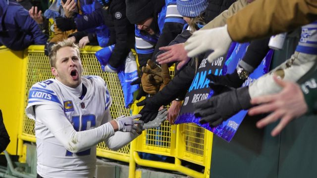 Detroit Lions slog Green Bay Packers med fyra poäng
